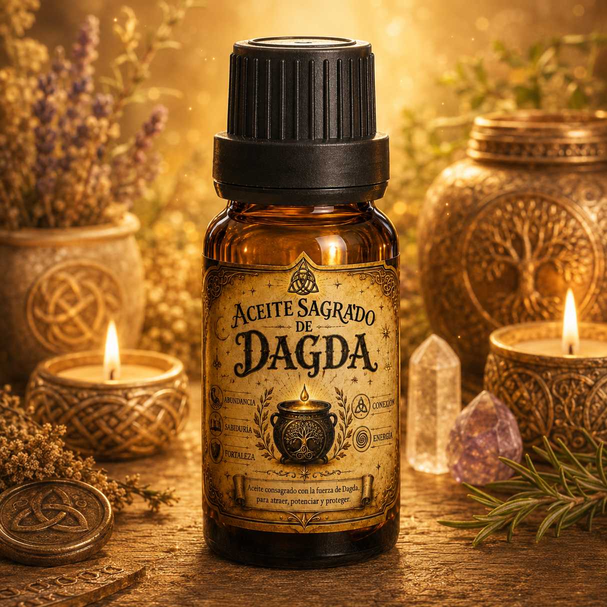 Aceite Elixir para Recargar Dagda