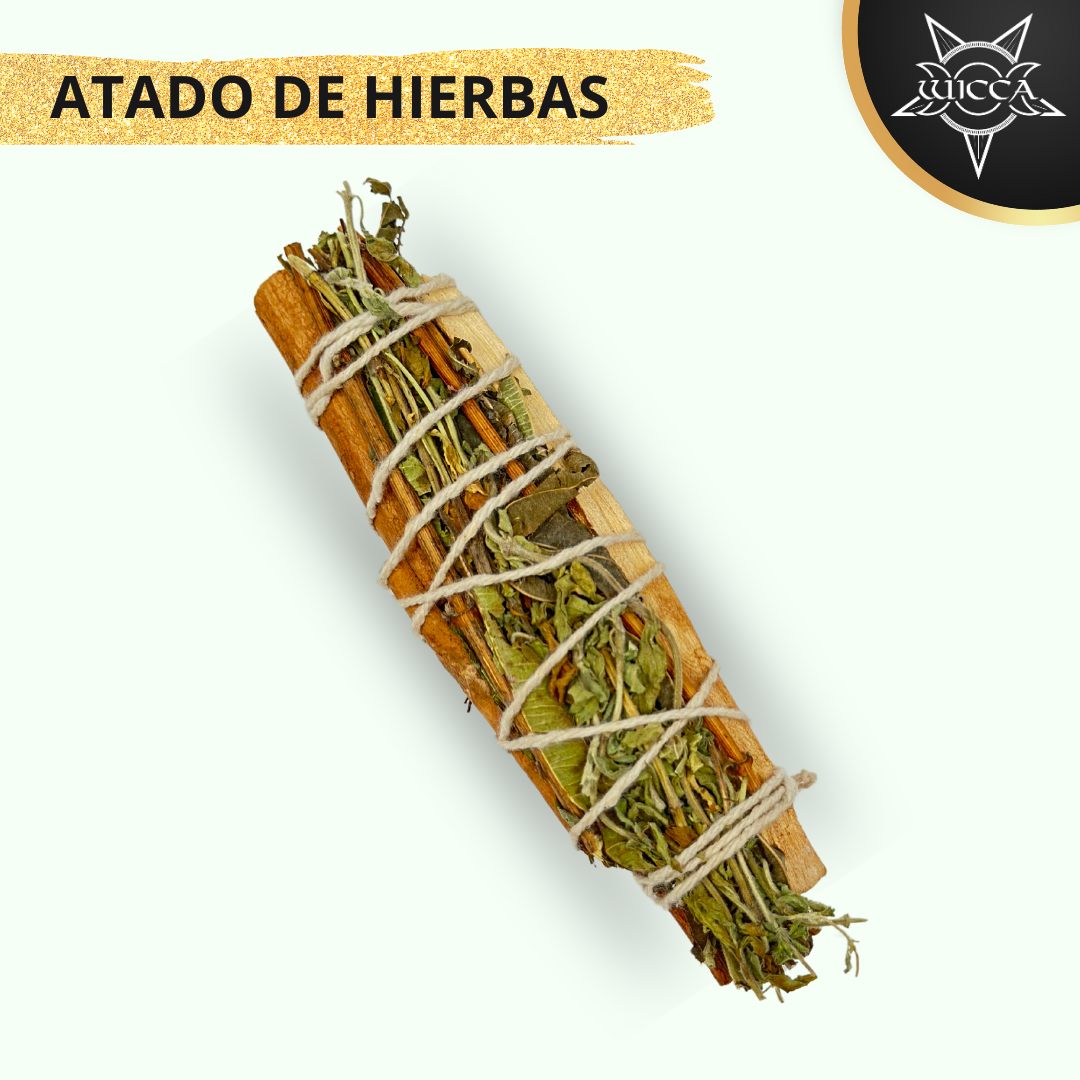 Atado de Hierbas Sagradas Para Protección Energética