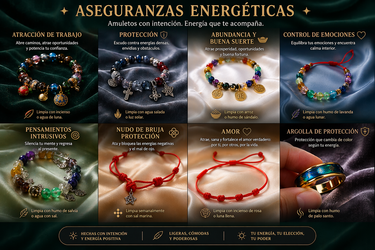 Aseguranza Energética – Amuleto de Protección y Activación Personal