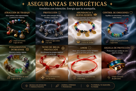 Aseguranza Energética – Amuleto de Protección y Activación Personal