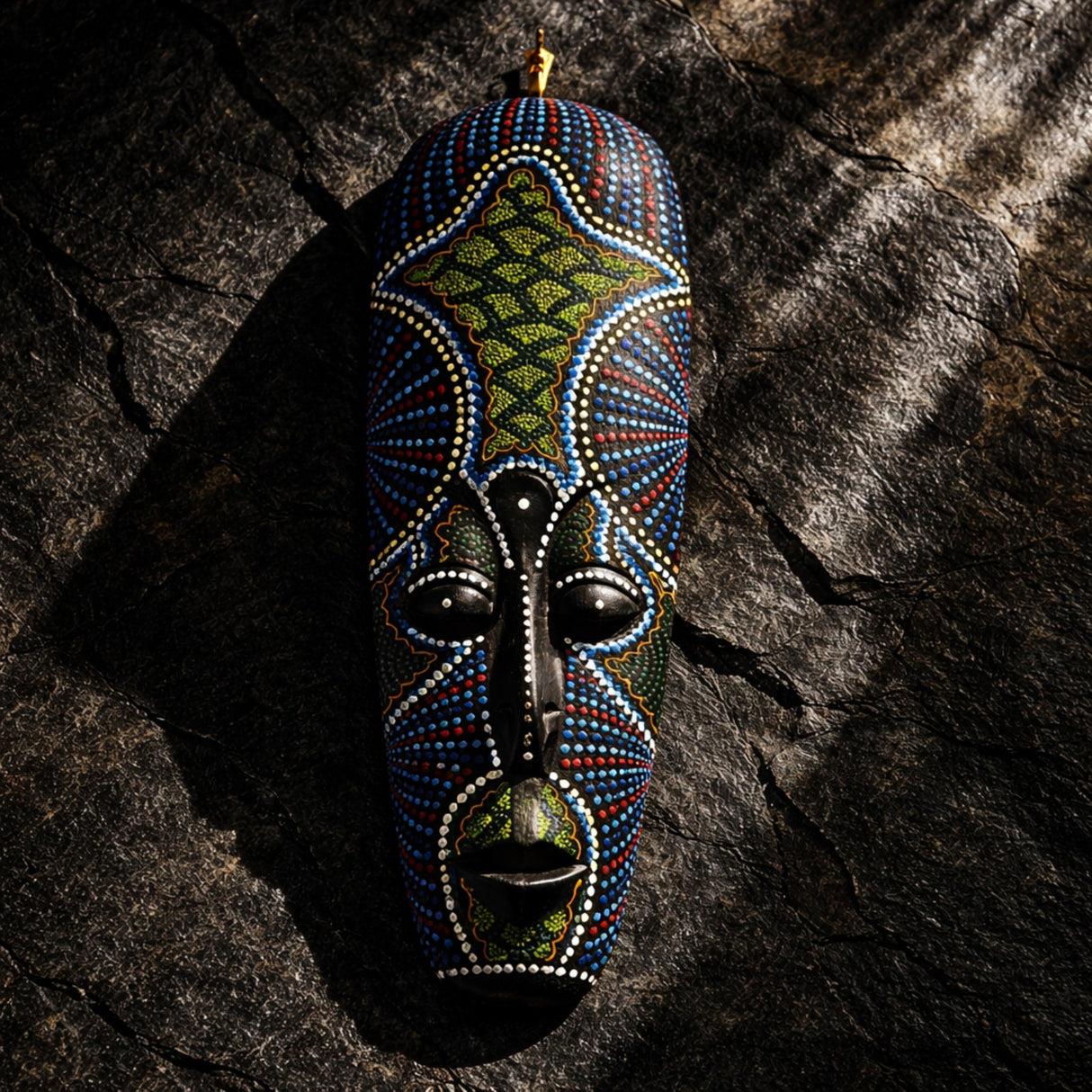 Máscara Ancestral de Poder – Guardián Mayor Espiritual